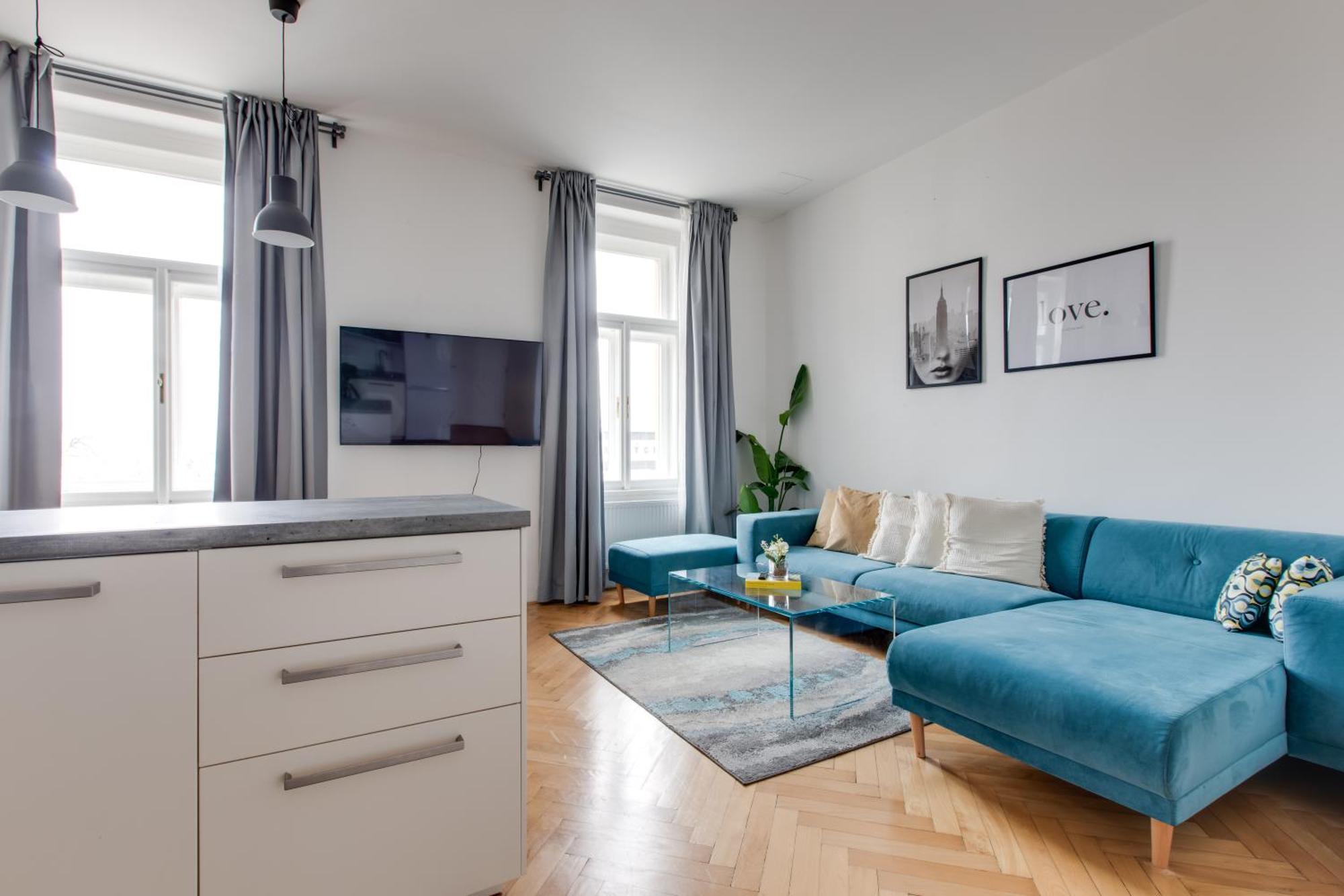 Stylish Quiet 2bds Flat Letna Park - U14 * Praha